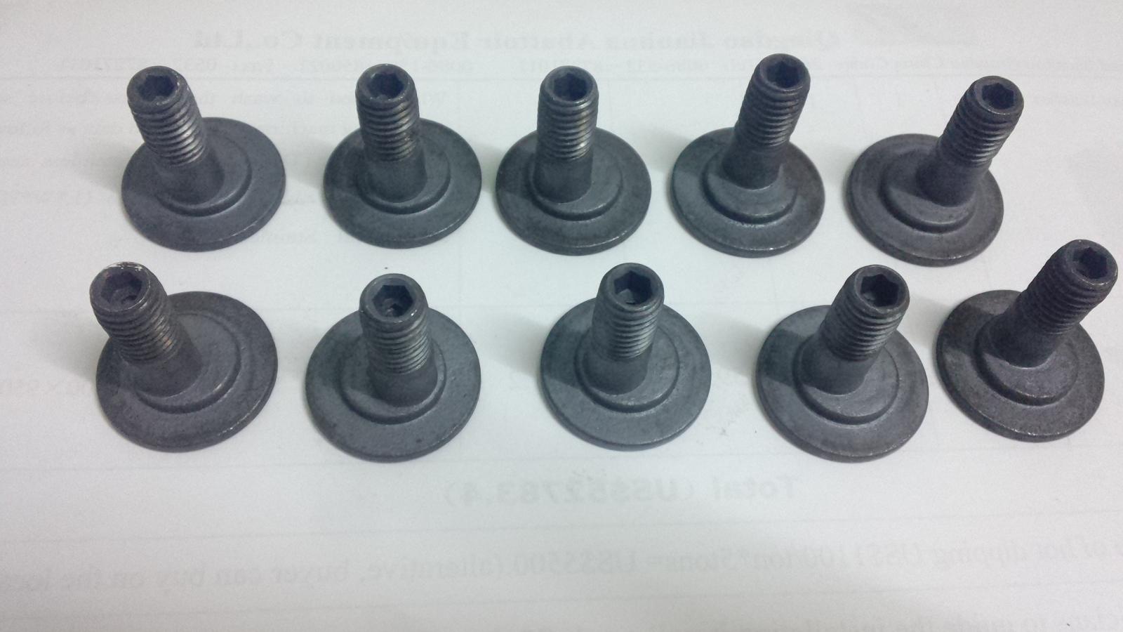 Die-forged flanged bolts