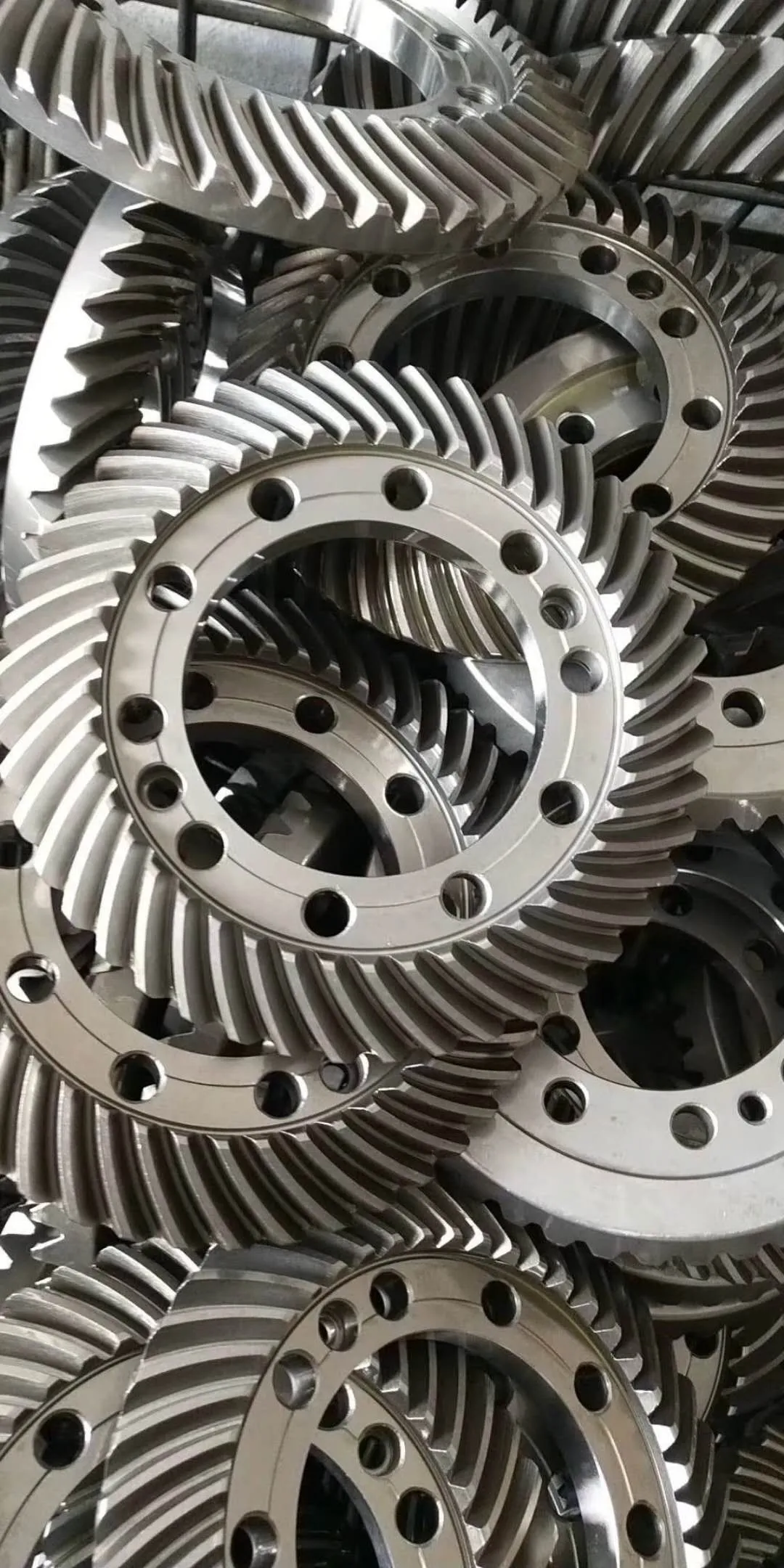 Gear til flangemontering batch production