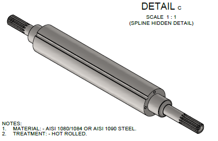 Shaft machining project