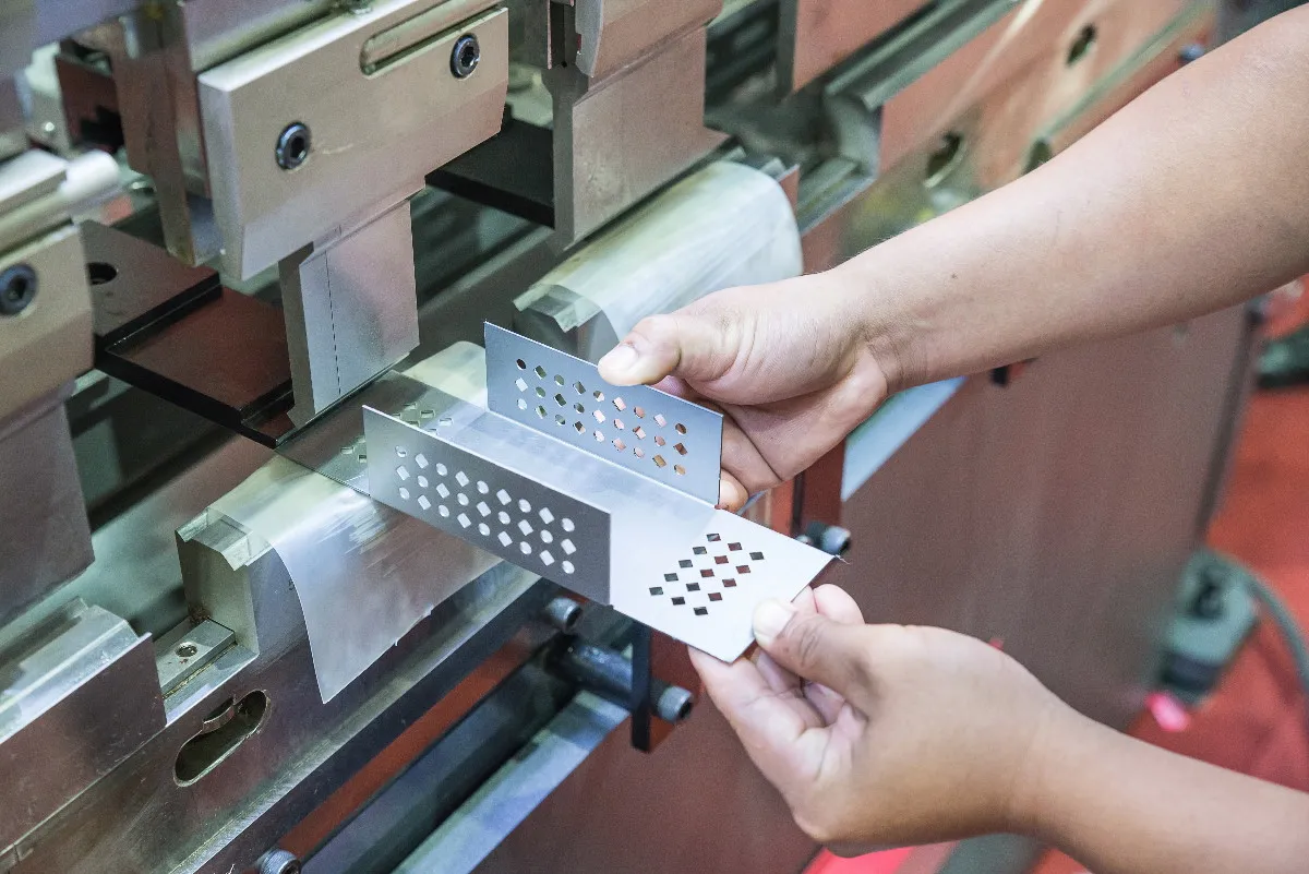 Sheet metal bending process