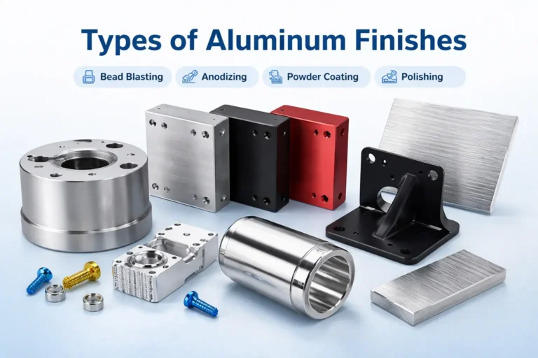 Types of Aluminum Finishes: A Complete Engineering Guide for CNC Machined Parts