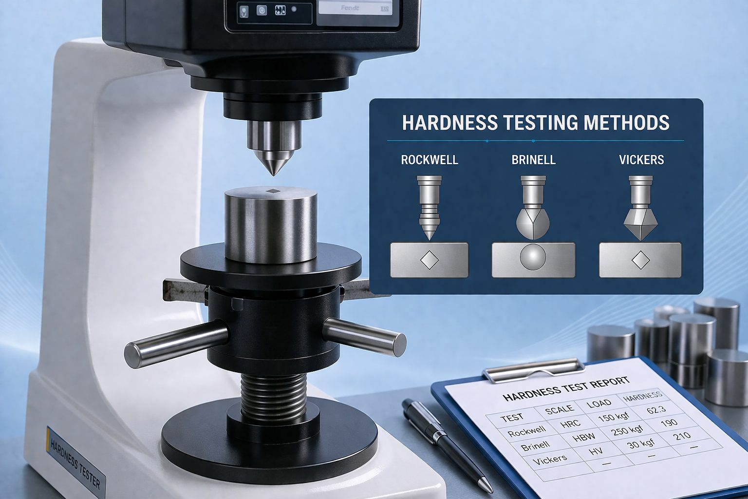 Material Hardness Testing: Methods, Types & How It Works