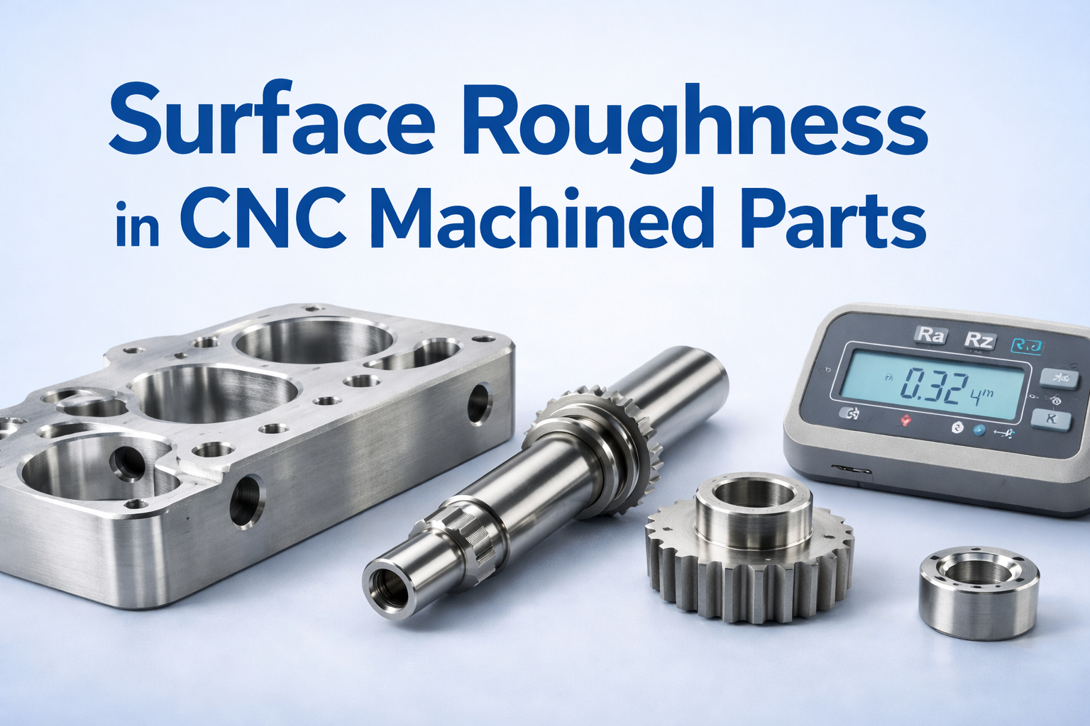 Surface Roughness in CNC Machined Parts: Everything You Need to Know