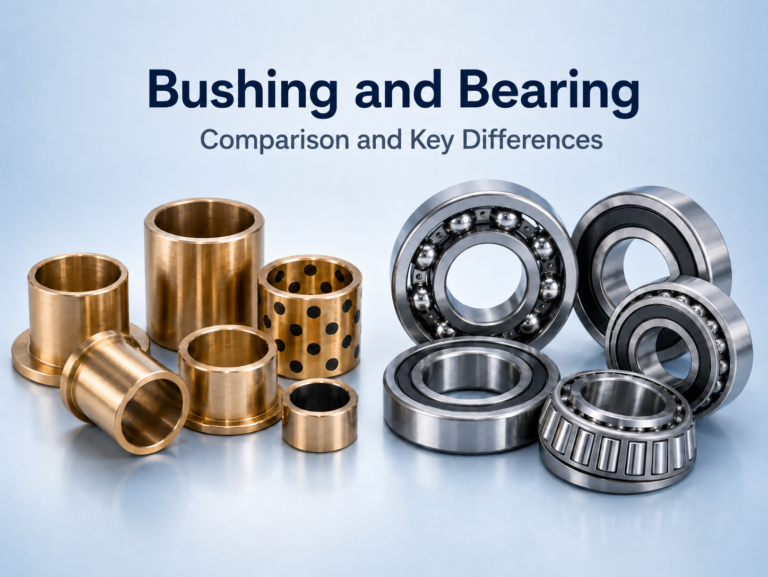 Bushing vs Bearing: Differences, Types, Uses & Selection Guide