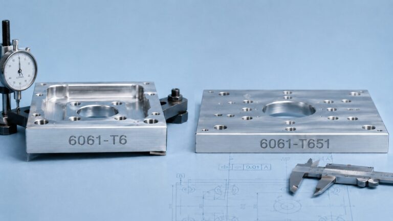 Aluminum 6061-T6 vs 6061-T651: Key Differences, Properties, Machining, and Applications