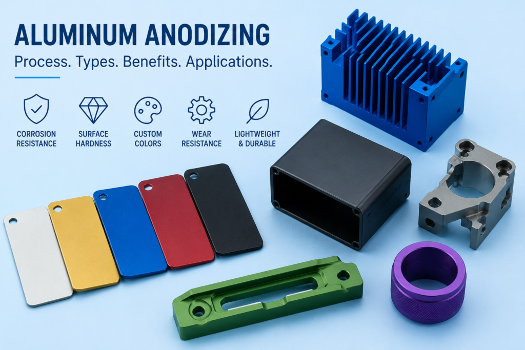 Aluminum Anodizing: Process, Types, Benefits and Applications