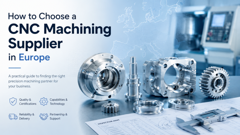 How to Choose a CNC Machining Supplier in Europe