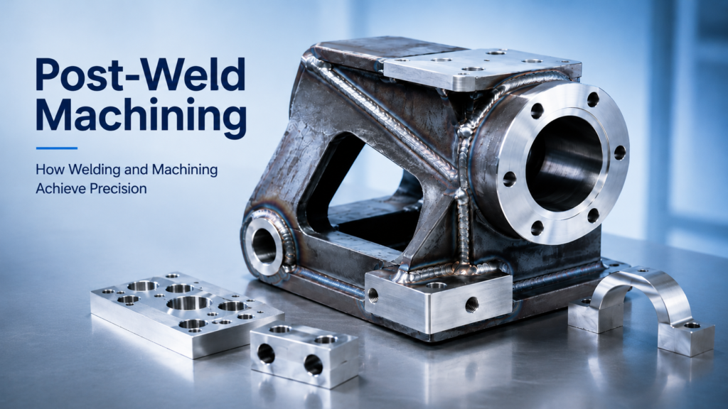 Post-Weld Machining: How to Achieve Precision Tolerances on Welded Assemblies