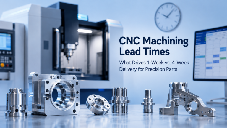 CNC Machining Lead Times Explained: What Drives 1-Week vs. 4-Week Delivery for Precision Parts